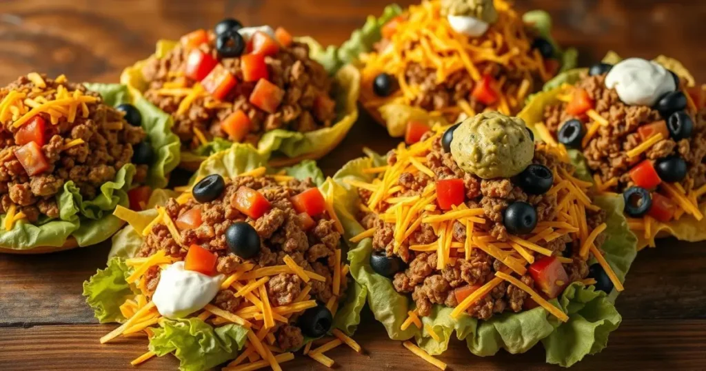 Taco Bueno Beef Nacho Salad Variations