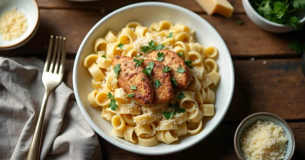 Garlic Parmesan Chicken Pasta Nutrition garlic parmesan chicken pasta